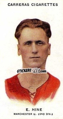 Sticker Ernie Hine - Footballers 1934
 - Carreras