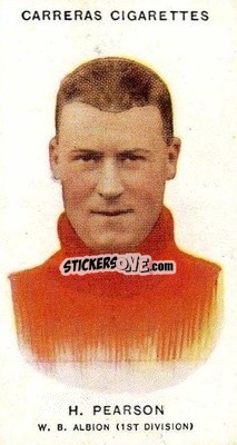Sticker Harold Pearson - Footballers 1934
 n. 12a - Carreras