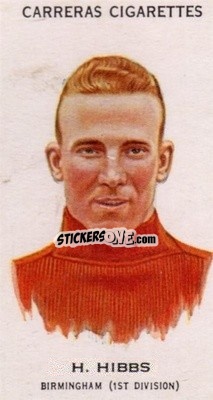 Figurina Harry Hibbs - Footballers 1934
 - Carreras