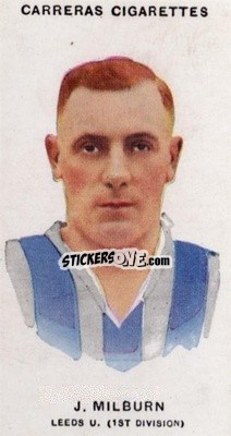 Sticker Jack Milburn - Footballers 1934
 n. 63a - Carreras