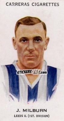 Sticker Jack Milburn - Footballers 1934
 n. 63b - Carreras