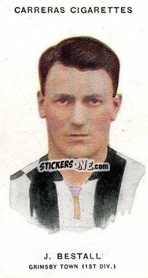 Sticker Jackie Bestall - Footballers 1934
 - Carreras