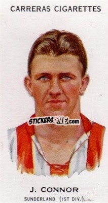 Sticker Jimmy Connor - Footballers 1934
 - Carreras