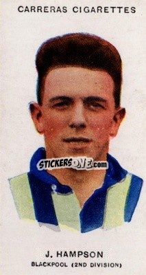 Sticker Jimmy Hampson - Footballers 1934
 n. 64a - Carreras