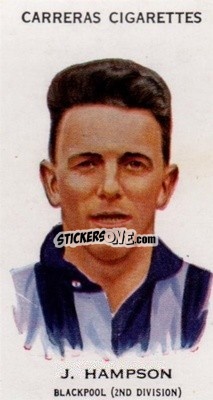 Sticker Jimmy Hampson - Footballers 1934
 - Carreras