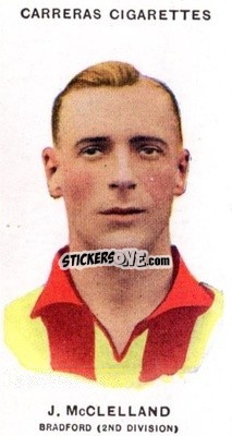 Figurina Jimmy McClelland - Footballers 1934
 n. 59a - Carreras