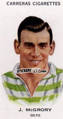 Sticker Jimmy McGrory - Footballers 1934
 n. 66b - Carreras