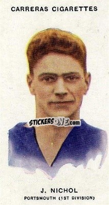 Cromo Jimmy Nichol - Footballers 1934
 - Carreras