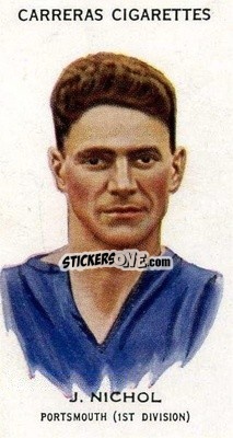 Cromo Jimmy Nichol - Footballers 1934
 - Carreras