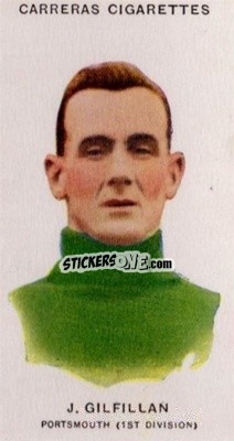 Sticker Jock Gilfillan - Footballers 1934
 - Carreras