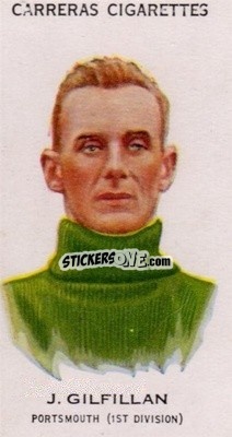 Sticker Jock Gilfillan - Footballers 1934
 n. 43b - Carreras