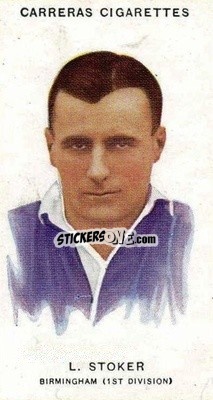 Sticker Lewis Stoker - Footballers 1934
 n. 11a - Carreras