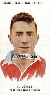 Cromo Ormond Jones - Footballers 1934
 - Carreras