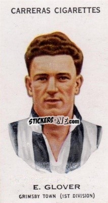 Sticker Pat Glover - Footballers 1934
 - Carreras