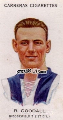 Sticker Roy Goodall - Footballers 1934
 n. 41b - Carreras