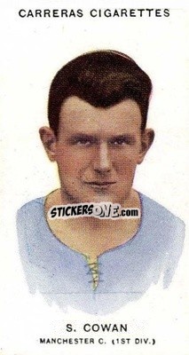 Sticker Sam Cowan - Footballers 1934
 n. 14a - Carreras