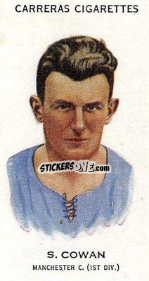 Sticker Sam Cowan - Footballers 1934
 - Carreras