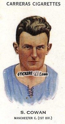 Cromo Sam Cowan - Footballers 1934
 n. 14b - Carreras