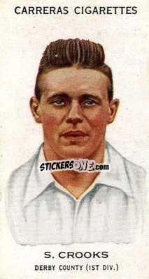 Sticker Sammy Crooks - Footballers 1934
 n. 31b - Carreras