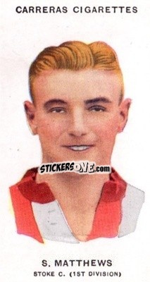 Sticker Stanley Matthews - Footballers 1934
 n. 69a - Carreras