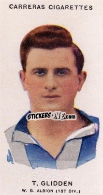 Sticker Tommy Glidden - Footballers 1934
 - Carreras
