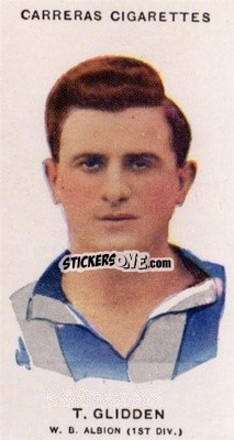 Cromo Tommy Glidden - Footballers 1934
 n. 75a - Carreras
