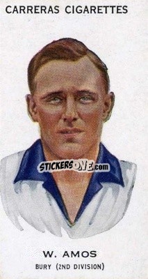 Sticker Walter Amos - Footballers 1934
 n. 3b - Carreras