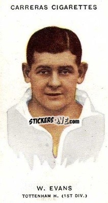 Figurina Willie Evans - Footballers 1934
 - Carreras