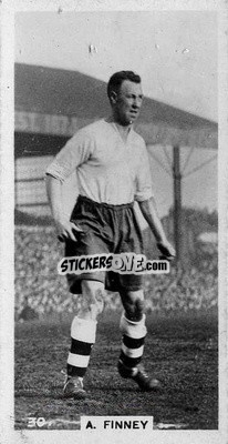 Sticker Alex Finney - Footballers in Action 1934
 n. 30 - Gallaher Ltd.
