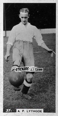 Sticker Alf Lythgoe - Footballers in Action 1934
 - Gallaher Ltd.
