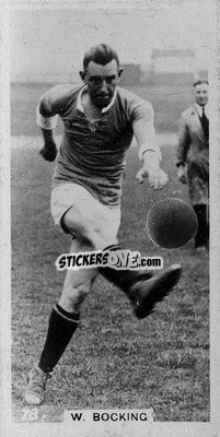 Sticker Bill Bocking - Footballers in Action 1934
 - Gallaher Ltd.
