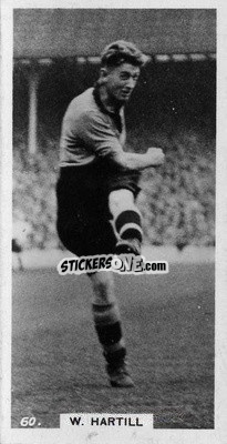 Sticker Billy Hartill - Footballers in Action 1934
 - Gallaher Ltd.
