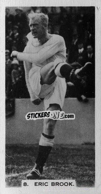Cromo Eric Brook - Footballers in Action 1934
 - Gallaher Ltd.

