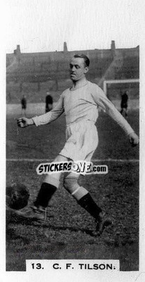 Sticker Fred Tilson - Footballers in Action 1934
 - Gallaher Ltd.
