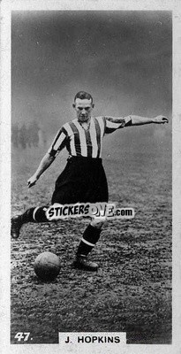 Sticker Idris Hopkins - Footballers in Action 1934
 n. 47 - Gallaher Ltd.
