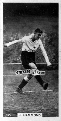 Sticker Jim Hammond - Footballers in Action 1934
 n. 57 - Gallaher Ltd.
