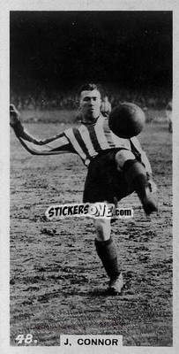 Sticker Jimmy Connor - Footballers in Action 1934
 n. 48 - Gallaher Ltd.
