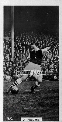 Sticker Joe Hulme - Footballers in Action 1934
 n. 46 - Gallaher Ltd.
