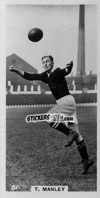 Cromo Tom Manley - Footballers in Action 1934
 n. 61 - Gallaher Ltd.
