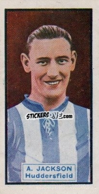 Sticker Alex Jackson - Footballers and Cars 1930
 - D.C. Thomson