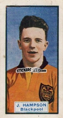 Sticker Jimmy Hampson - Footballers and Cars 1930
 - D.C. Thomson