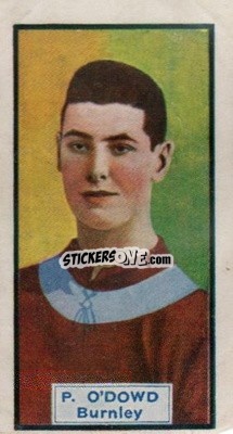 Sticker Peter O'Dowd - Footballers and Cars 1930
 - D.C. Thomson