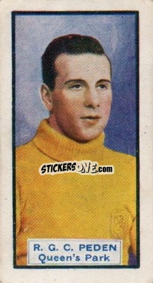 Sticker Ronnie Peden - Footballers and Cars 1930
 - D.C. Thomson