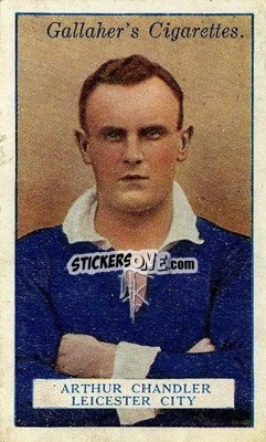 Sticker Arthur Chandler - Footballers 1928
 n. 61 - Gallaher Ltd.
