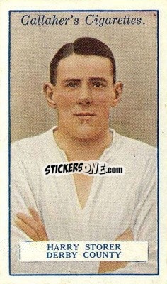 Cromo Harry Storer - Footballers 1928
 - Gallaher Ltd.
