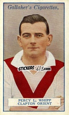 Sticker Percy L Whipp - Footballers 1928
 n. 94 - Gallaher Ltd.
