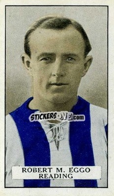 Sticker Bert Eggo - Famous Footballers 1926
 n. 37 - Gallaher Ltd.
