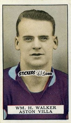 Figurina Billy Walker - Famous Footballers 1926
 n. 12 - Gallaher Ltd.
