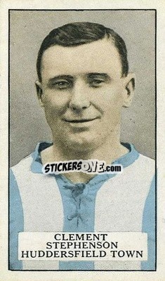 Sticker Clem Stephenson - Famous Footballers 1926
 n. 15 - Gallaher Ltd.
