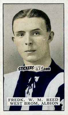 Sticker Fred Reed - Famous Footballers 1926
 n. 11 - Gallaher Ltd.
